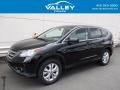 2014 Crystal Black Pearl Honda CR-V EX AWD  photo #1