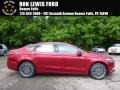 2017 Ruby Red Ford Fusion SE AWD  photo #1