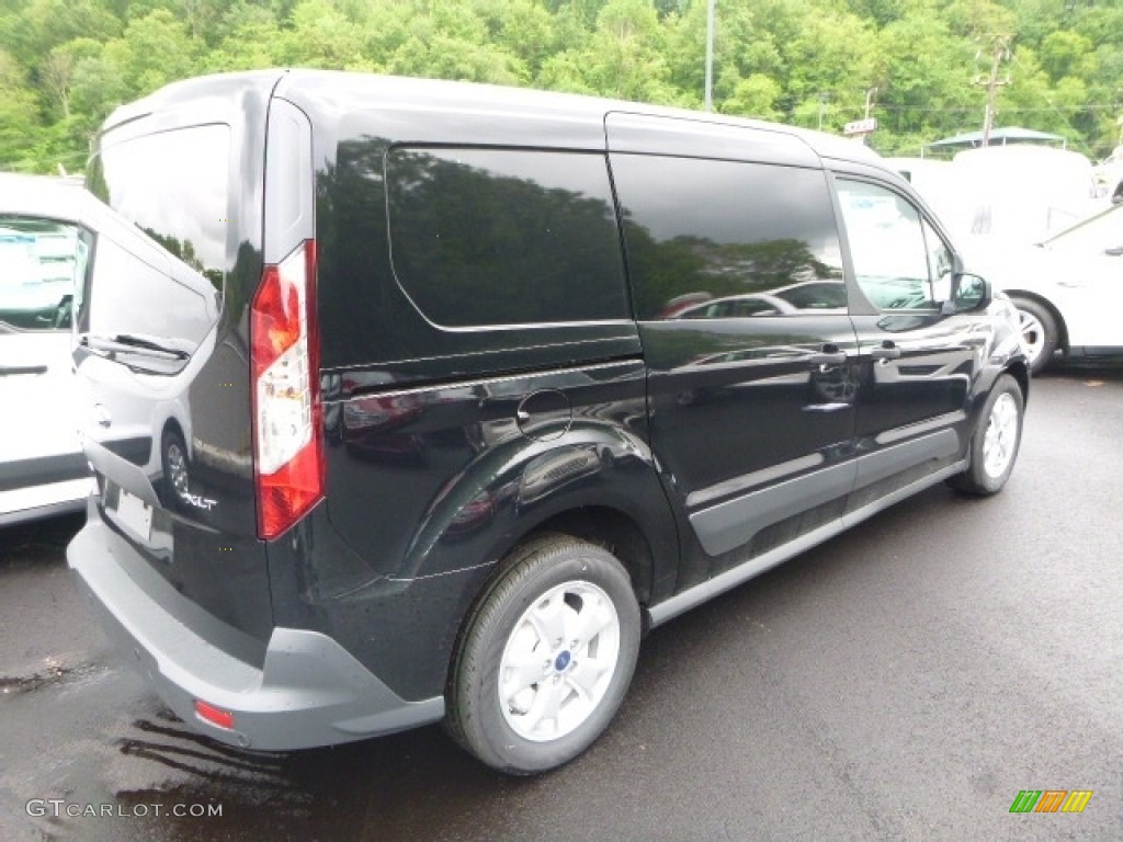 2017 Transit Connect XLT Van - Shadow Black / Charcoal Black photo #2