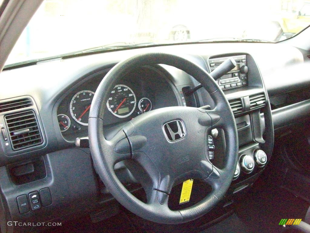 2003 CR-V EX 4WD - Taffeta White / Black photo #19