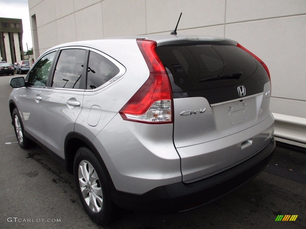 2014 CR-V EX AWD - Alabaster Silver Metallic / Gray photo #4