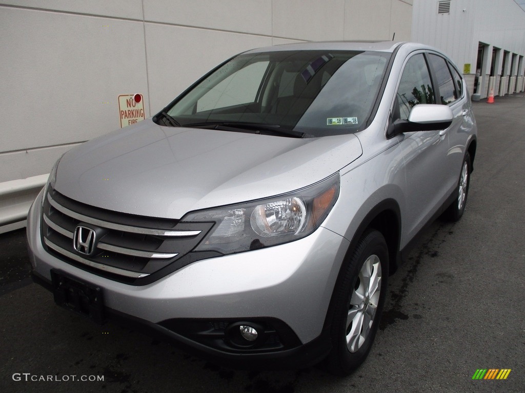 2014 CR-V EX AWD - Alabaster Silver Metallic / Gray photo #10