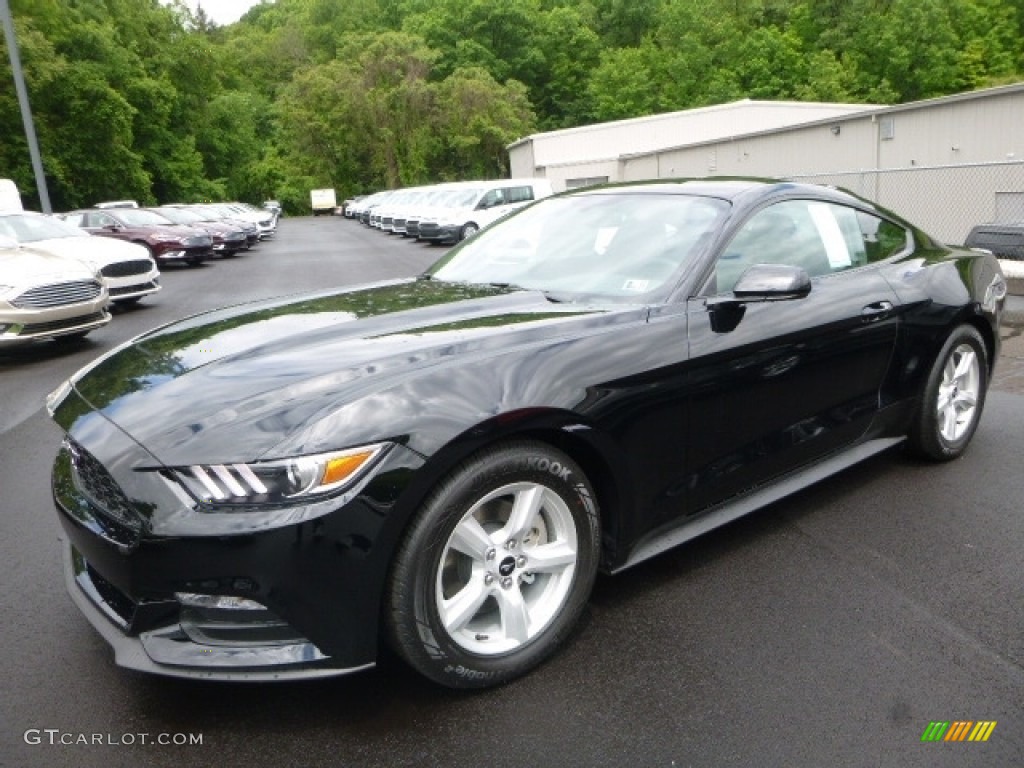 2017 Mustang V6 Coupe - Shadow Black / Ebony photo #5