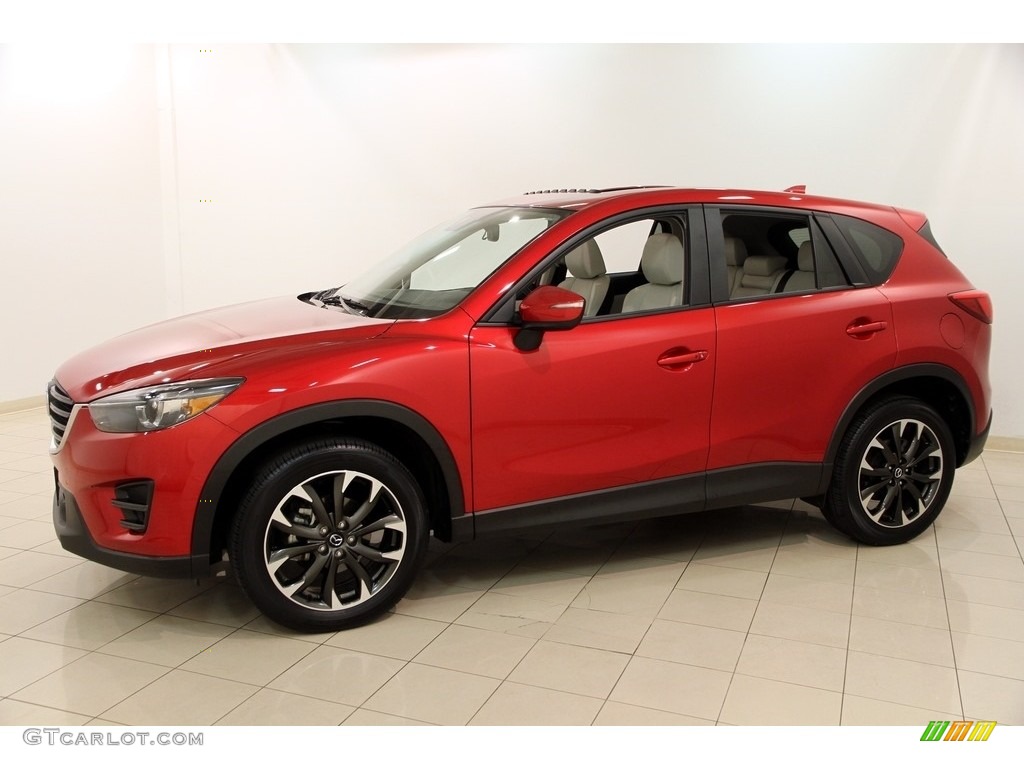 Soul Red Metallic 2016 Mazda CX-5 Grand Touring AWD Exterior Photo #120695446