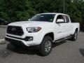 2017 Super White Toyota Tacoma SR5 Double Cab  photo #3