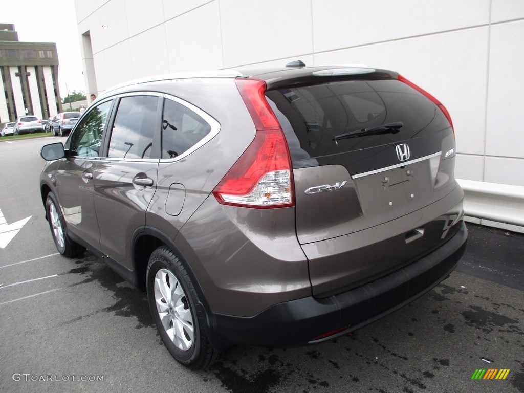 2014 CR-V EX-L AWD - Urban Titanium Metallic / Beige photo #4