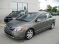 2008 Galaxy Gray Metallic Honda Civic LX Sedan  photo #2