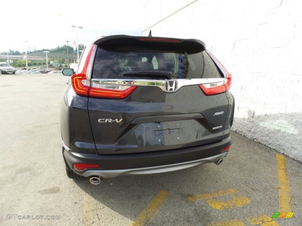 2017 CR-V Touring AWD - Gunmetal Metallic / Gray photo #7