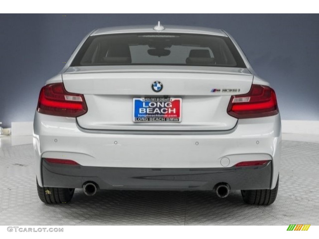 2014 M235i Coupe - Glacier Silver Metallic / Black photo #3