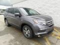 2017 Modern Steel Metallic Honda Pilot EX-L AWD  photo #1