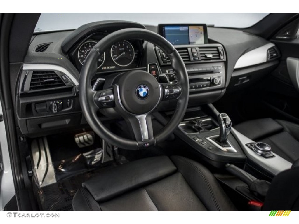 2014 M235i Coupe - Glacier Silver Metallic / Black photo #15