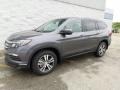 2017 Modern Steel Metallic Honda Pilot EX-L AWD  photo #5