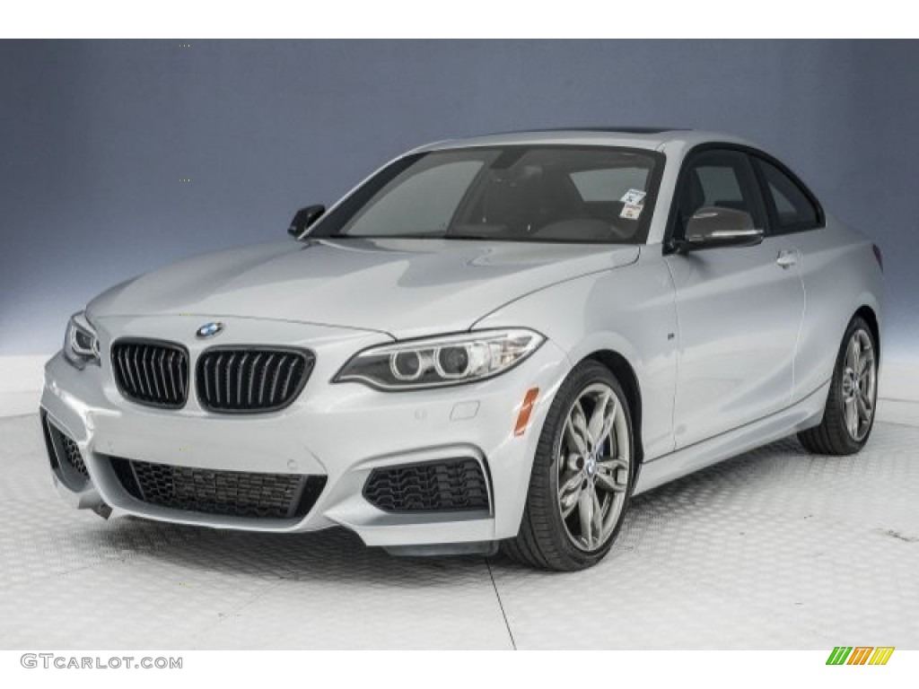 2014 M235i Coupe - Glacier Silver Metallic / Black photo #31