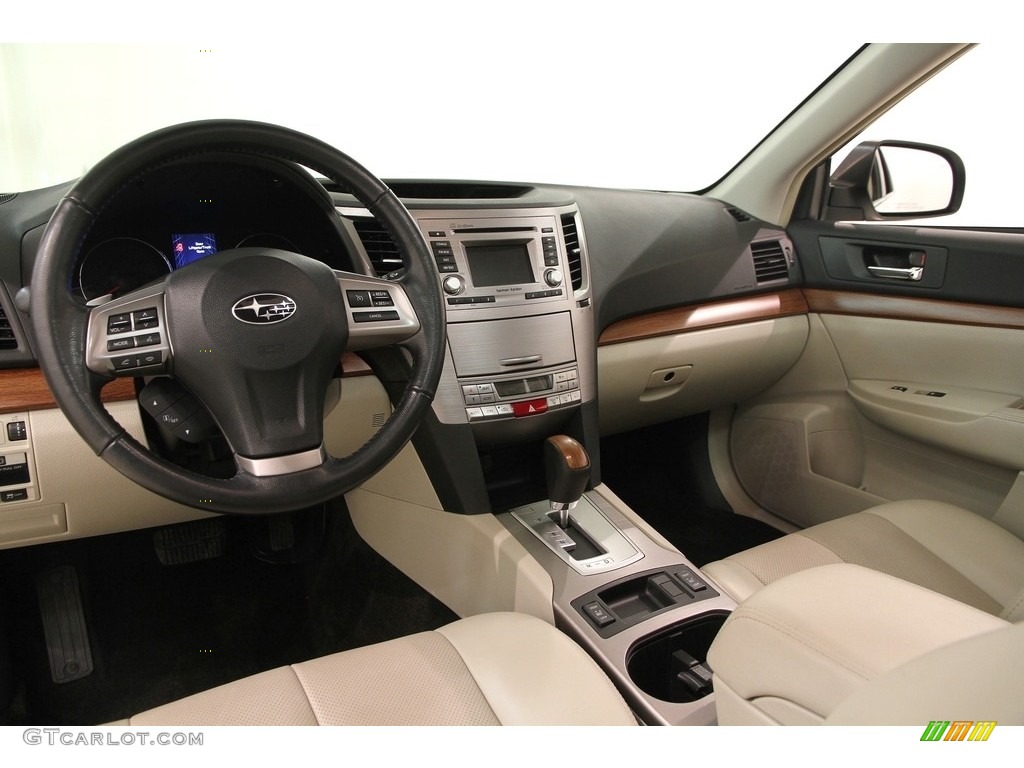 Ivory Interior 2014 Subaru Outback 2.5i Limited Photo #120698705