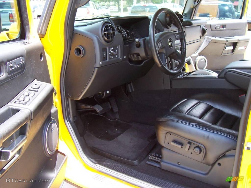 2005 H2 SUT - Yellow / Ebony Black photo #7