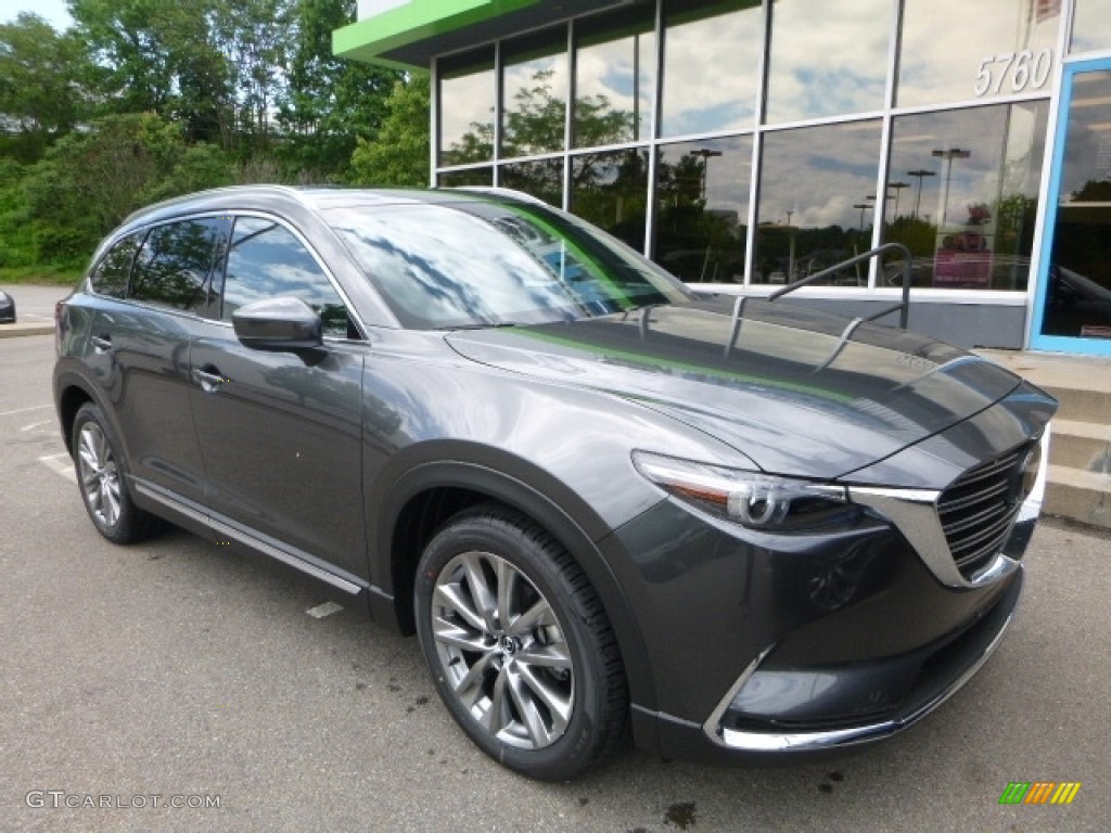 2017 CX-9 Grand Touring AWD - Machine Gray Metallic / Black photo #3