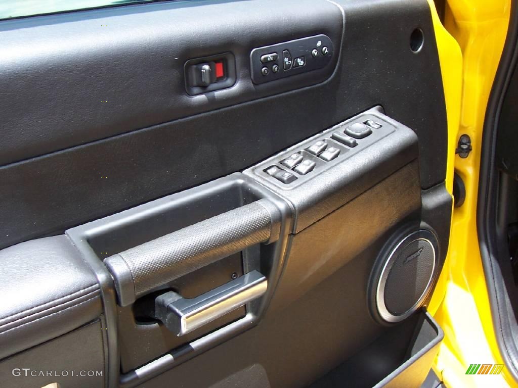 2005 H2 SUT - Yellow / Ebony Black photo #11