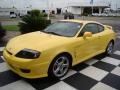 2006 Sunburst Yellow Hyundai Tiburon SE  photo #10