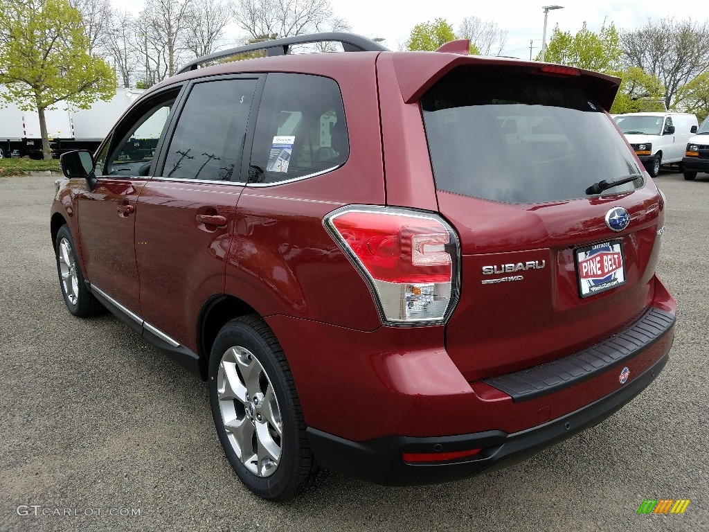 2017 Forester 2.5i Touring - Venetian Red Pearl / Black photo #4