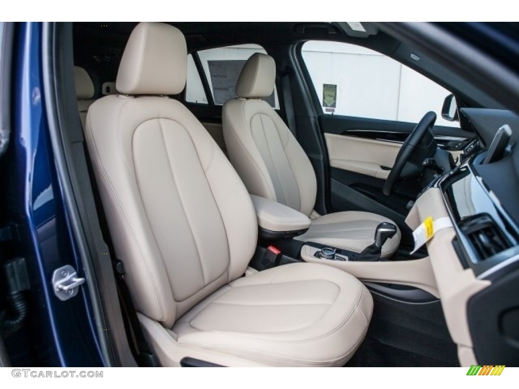 2017 X1 sDrive28i - Mediterranean Blue Metallic / Canberra Beige photo #2
