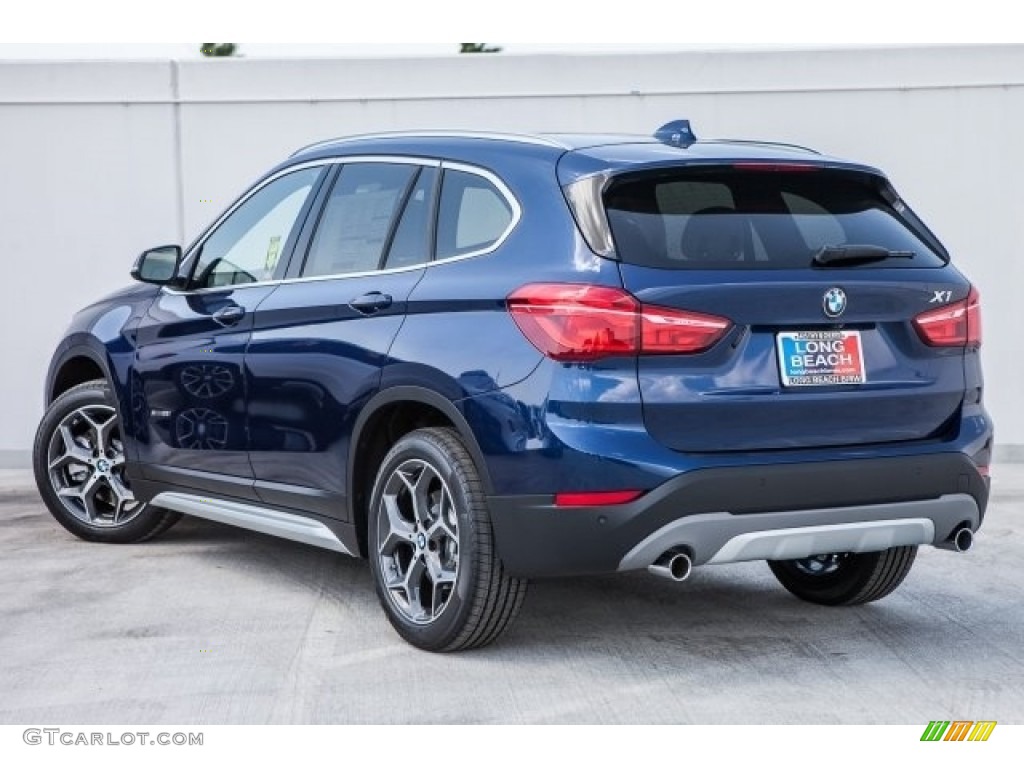 2017 X1 sDrive28i - Mediterranean Blue Metallic / Canberra Beige photo #3