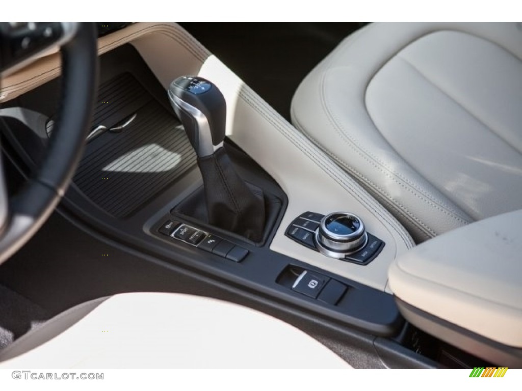 2017 X1 sDrive28i - Mediterranean Blue Metallic / Canberra Beige photo #7