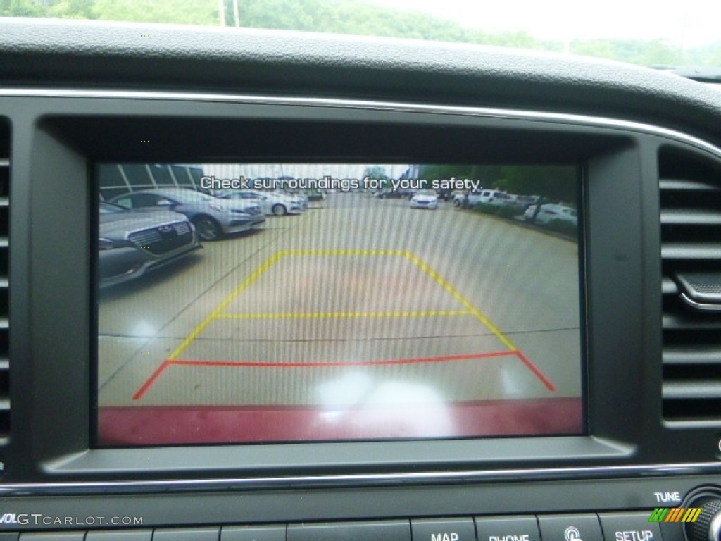2017 Elantra Limited - Red / Gray photo #15