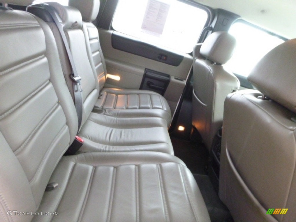 2007 H2 SUV - Birch White / Ebony Black photo #4