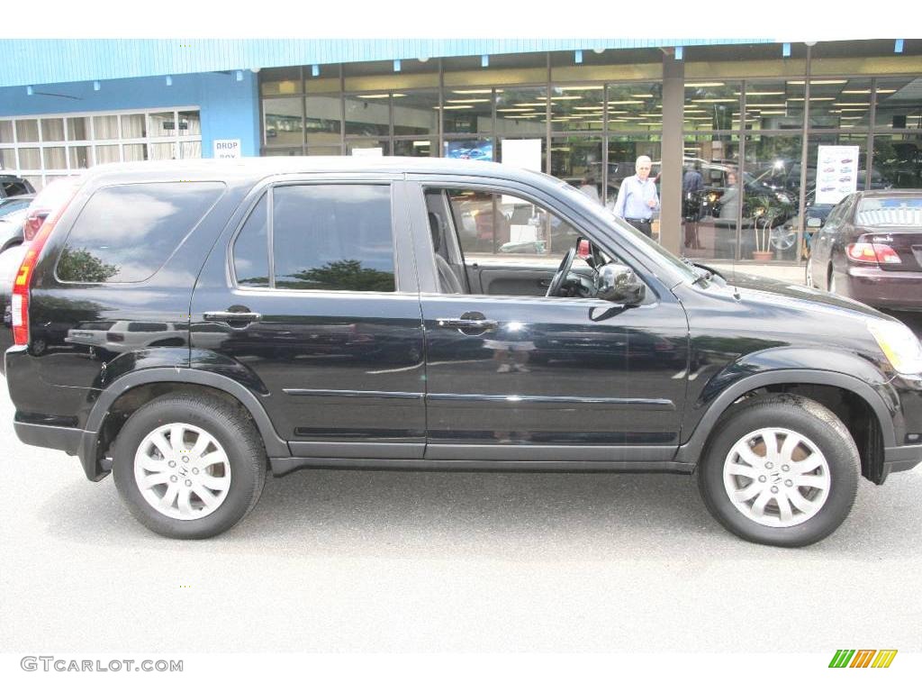 2006 CR-V SE 4WD - Nighthawk Black Pearl / Black photo #4