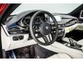 2017 BMW X6 Ivory White/Black Interior Dashboard Photo