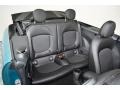 2017 Mini Convertible Carbon Black Interior Rear Seat Photo