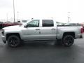 2017 Silver Ice Metallic Chevrolet Silverado 1500 LTZ Crew Cab 4x4  photo #2