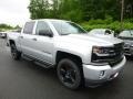 2017 Silver Ice Metallic Chevrolet Silverado 1500 LTZ Crew Cab 4x4  photo #7