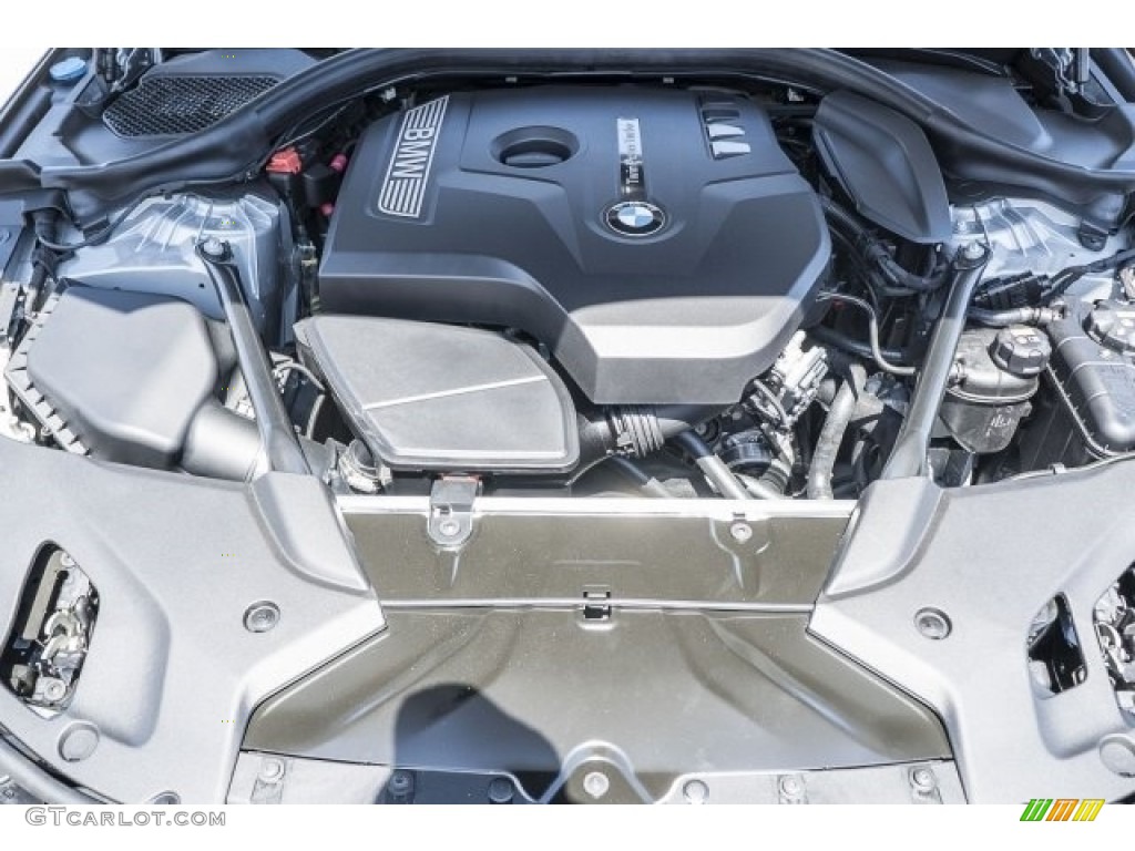 2017 5 Series 530i Sedan - Glacier Silver Metallic / Black photo #8