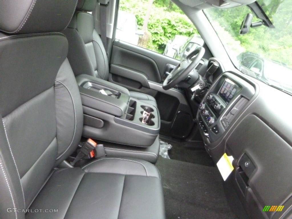 2017 Silverado 1500 LTZ Crew Cab 4x4 - Silver Ice Metallic / Jet Black photo #10