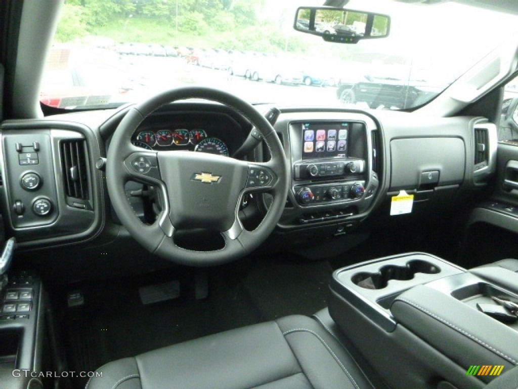 2017 Silverado 1500 LTZ Crew Cab 4x4 - Silver Ice Metallic / Jet Black photo #15