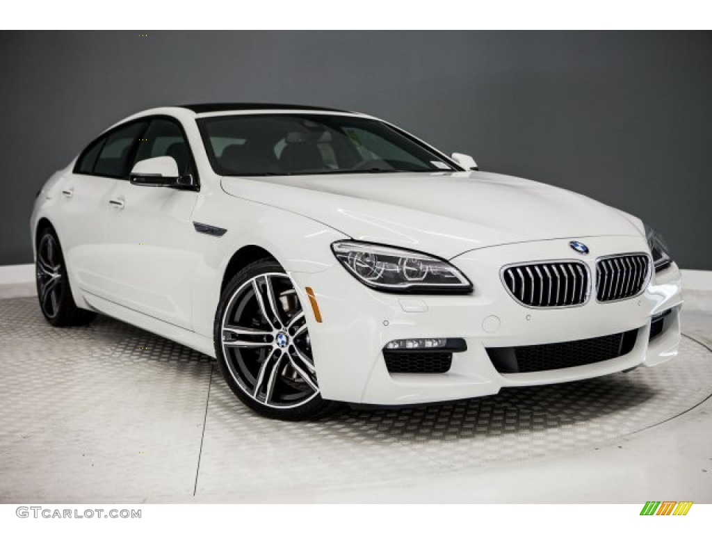 Alpine White 2018 BMW 6 Series 640i Gran Coupe Exterior Photo #120709547