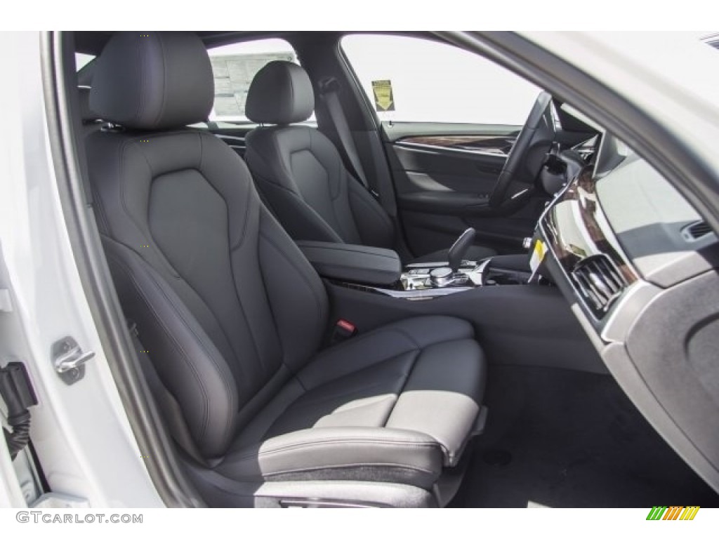 2017 5 Series 530i Sedan - Alpine White / Black photo #2
