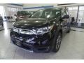2017 Crystal Black Pearl Honda CR-V LX AWD  photo #1