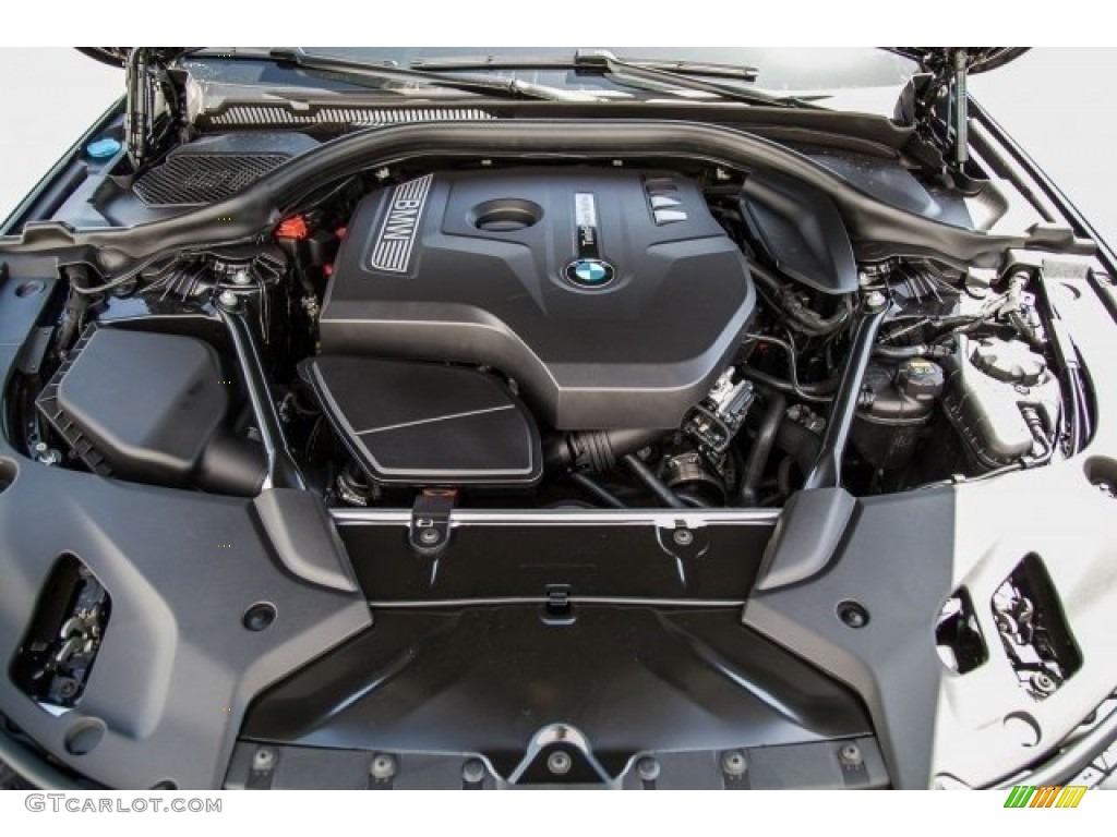 2017 5 Series 530i Sedan - Dark Graphite Metallic / Black photo #8