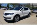 White Platinum 2017 Lincoln MKX Reserve AWD Exterior
