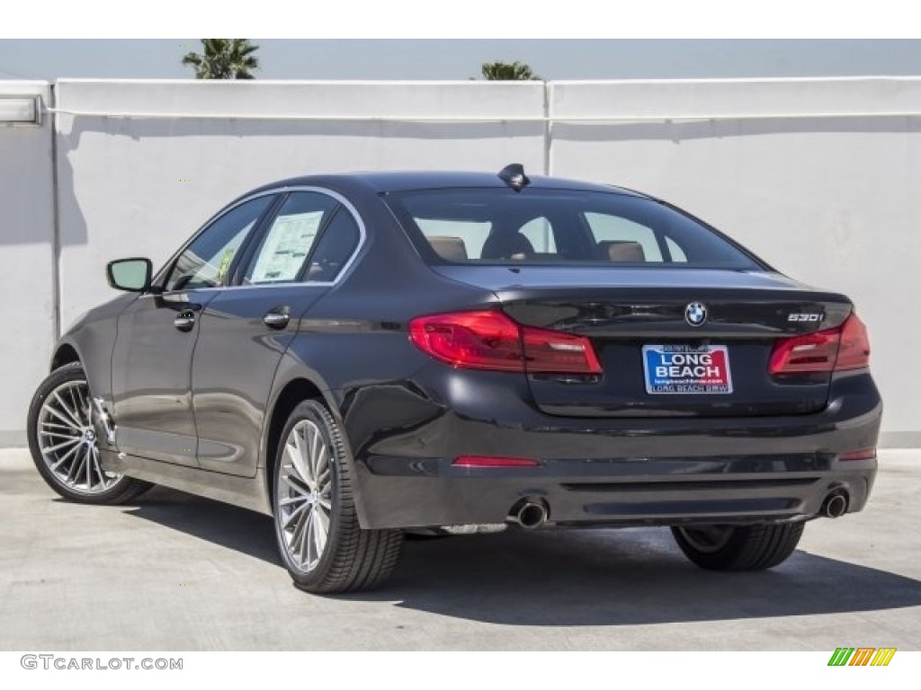 2017 5 Series 530i Sedan - Dark Graphite Metallic / Cognac photo #3