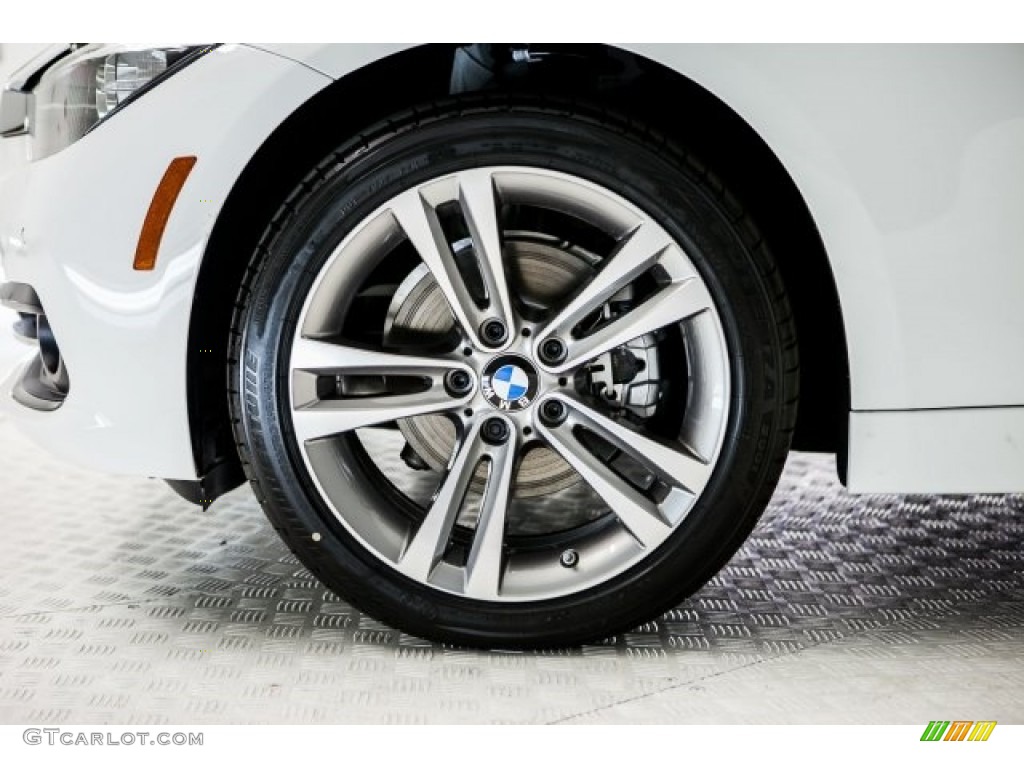 2017 3 Series 328d Sedan - Alpine White / Black photo #9