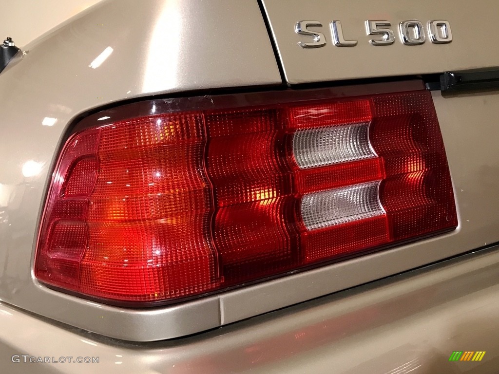 2001 SL 500 Roadster - Desert Silver Metallic / Shell photo #41
