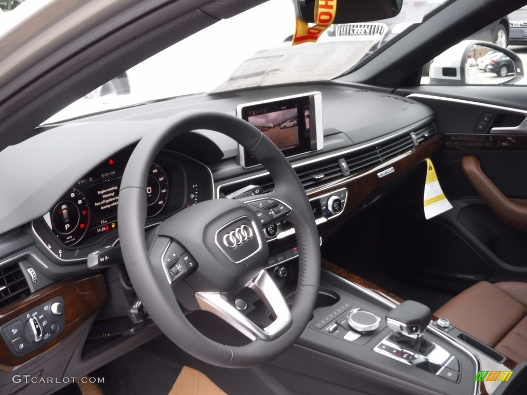 2017 Audi A4 allroad 2.0T Prestige quattro Nougat Brown Dashboard Photo #120710770