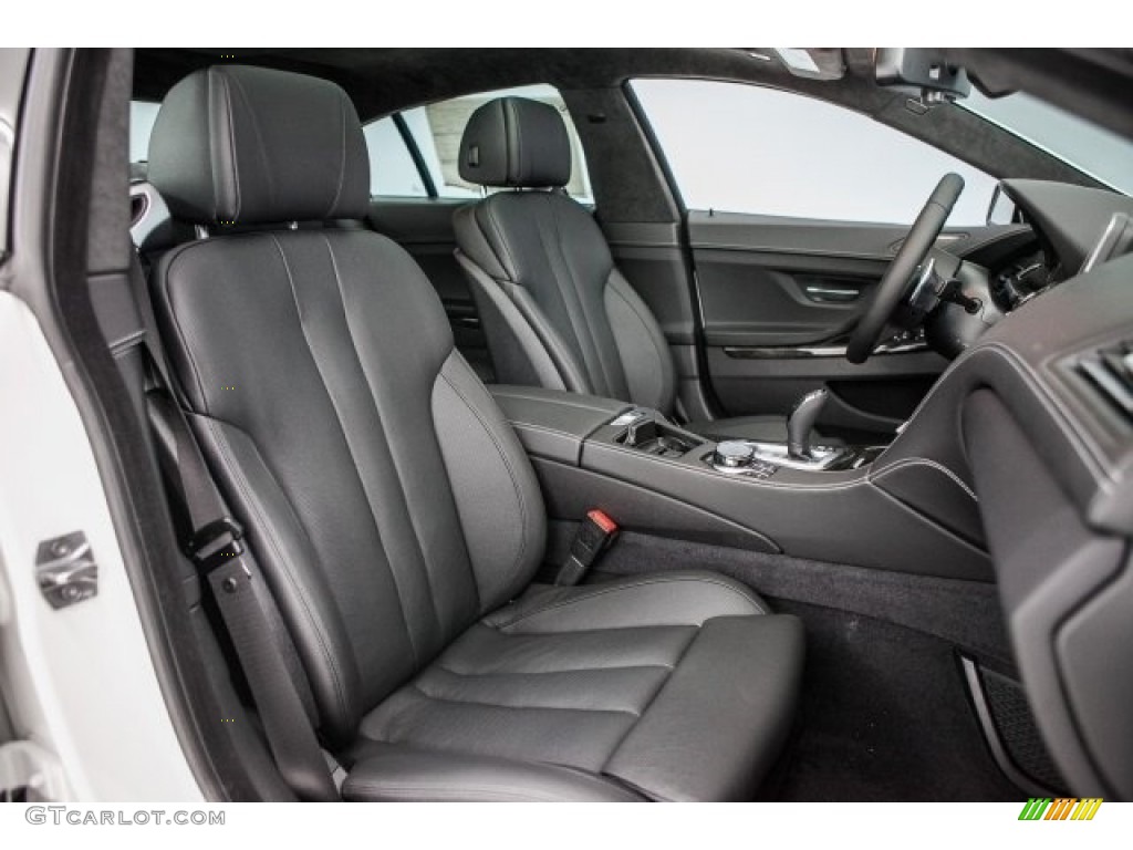 2017 6 Series 640i Gran Coupe - Alpine White / Black photo #2