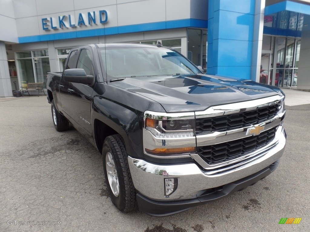 2017 Silverado 1500 LT Double Cab 4x4 - Graphite Metallic / Jet Black photo #1