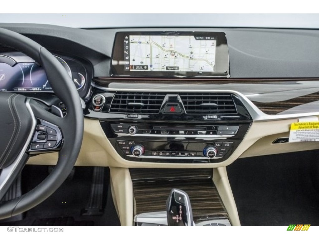 2017 5 Series 530i Sedan - Jet Black / Canberra Beige photo #5
