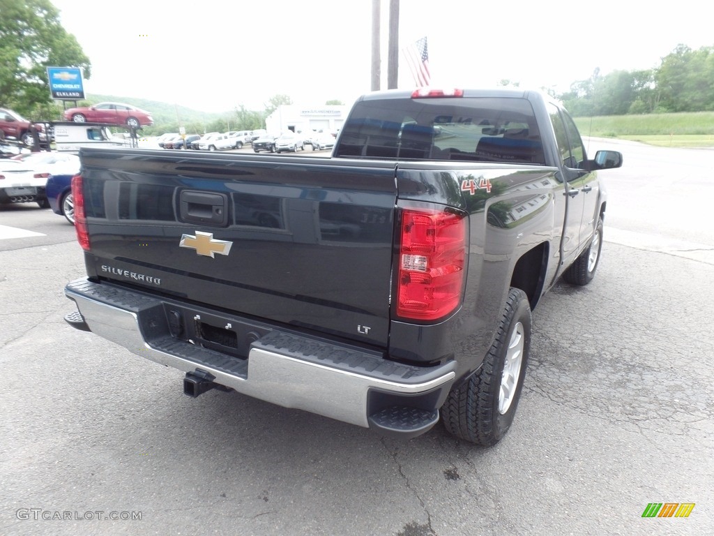 2017 Silverado 1500 LT Double Cab 4x4 - Graphite Metallic / Jet Black photo #6