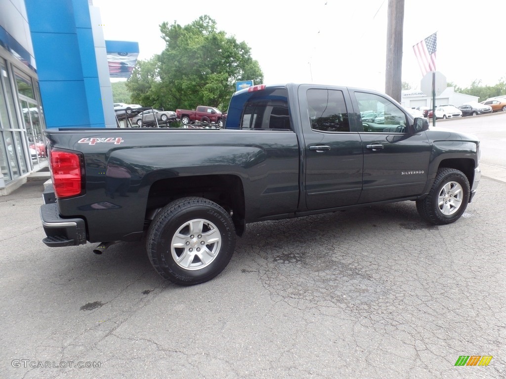 2017 Silverado 1500 LT Double Cab 4x4 - Graphite Metallic / Jet Black photo #7